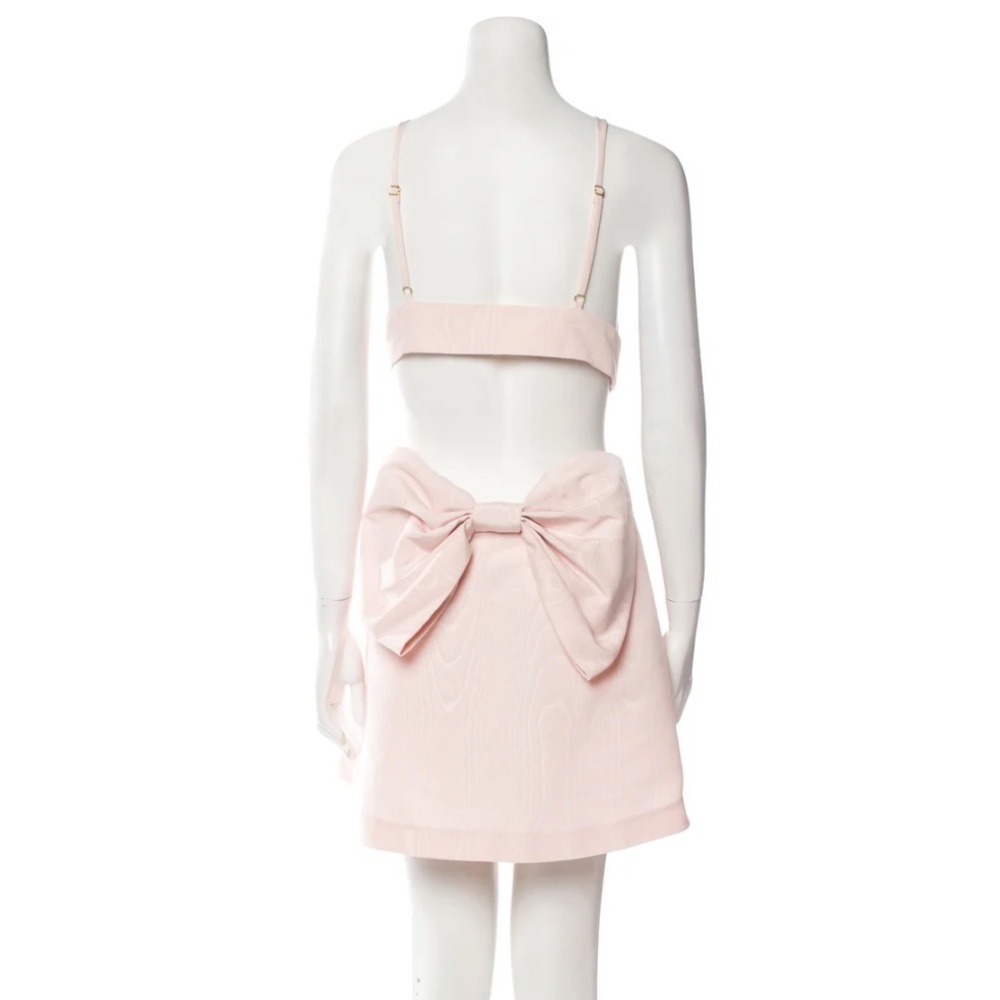 Loveshackfancy bow mini dress size